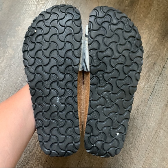Original Birkenstock Papillio Birko-Floral gray white Size 37 and women’s 6 - Picture 5 of 6